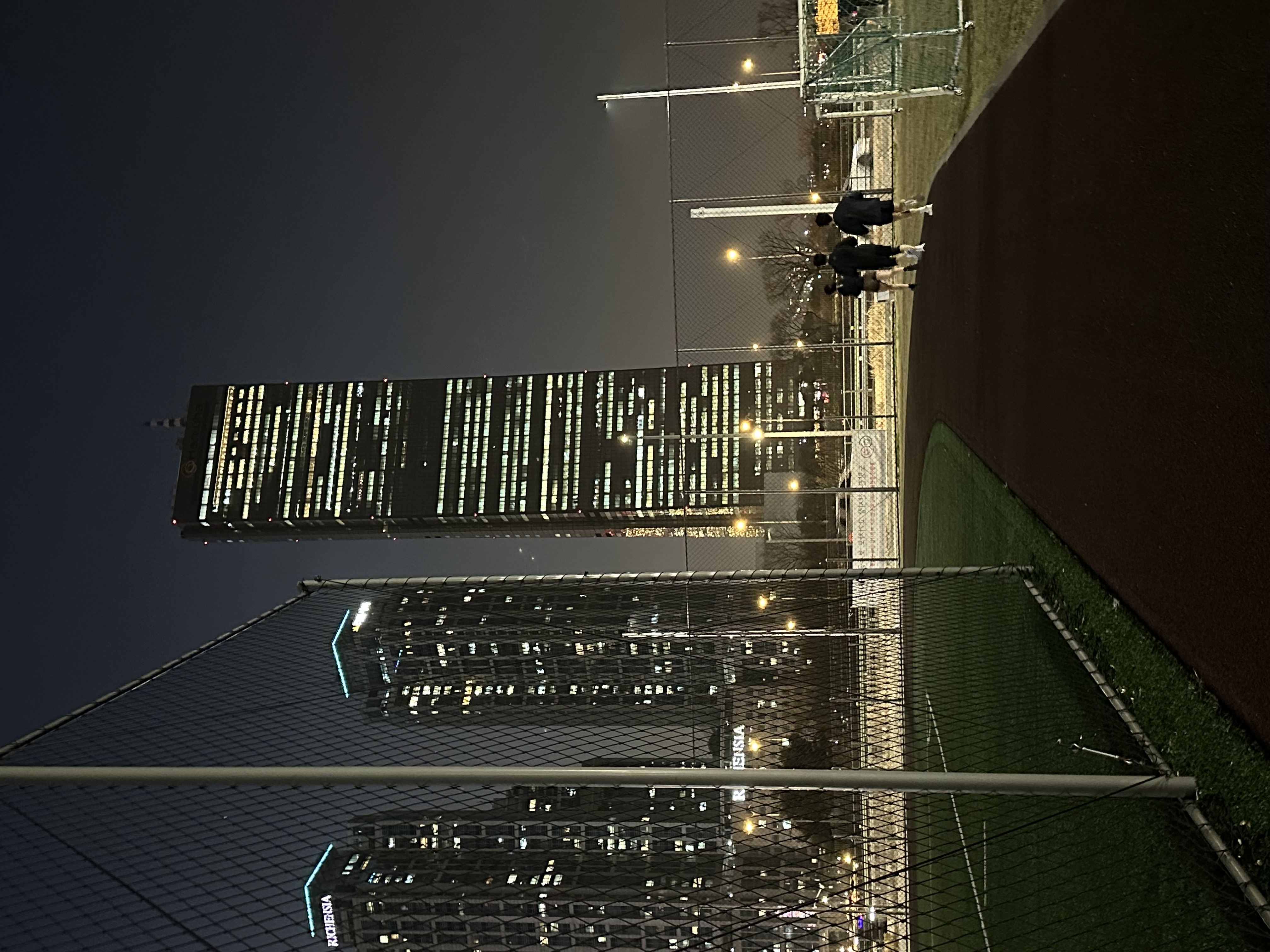 Outdoor group run after WOD